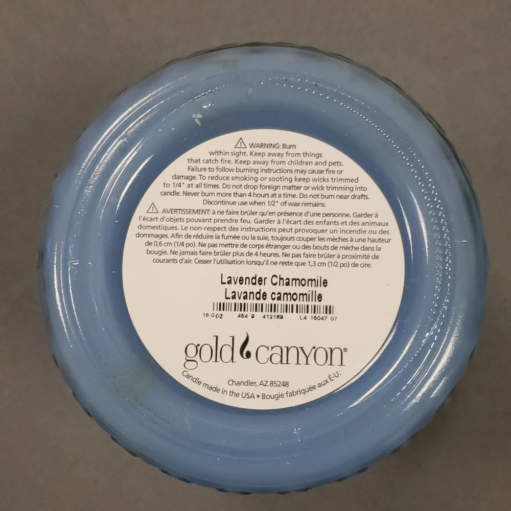 LAVENDER CHAMOMILE‎ Med/16 oz Gold Canyon candle